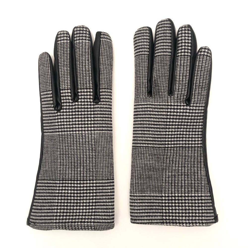 Zara Plaid Gloves NWOT